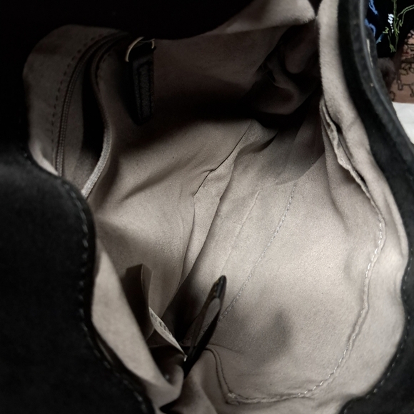 Vince Camuto Leather Moto Crossbody Bag - Picture 6 of 10